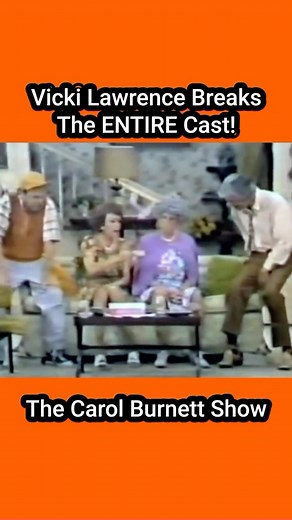 Peter Morley on Instagram: "In an unaired portion of “The Carol Burnett Show” where Tim Conway shared his FAMOUS Elephant Story during “The Family” skit, Vicki Lawrence manage to BREAK Tim Conway, guest star Dick Van Dyke & Carol Burnett with one word! EPIC. Hilarious. Comedy Queen. 😱😂😂👏🎬"
