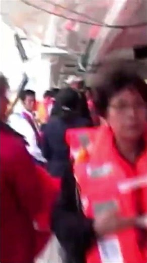 Life Jacket Tutorial Gone Wild (Fast Forwarded For Safety)"#shorts #cruiseship #lifeboatsurvival