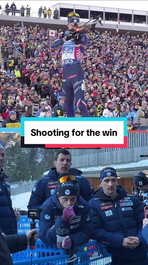 First Time Biathlon Relay Anchor Dominates