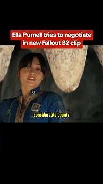 Ella Purnell is as wholesome as ever as Lucy in this new clip from Fallout Season 2! #fallout #tv