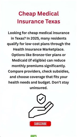 Cheap Medical Insurance in Texas – What Are Your Best Options in 2025?