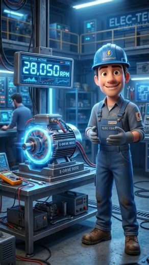 🔥 What is RPM in an Electric Motor? 🤯 Motor RPM Kya Hota Hai? 90% Log Nahi Jaante! #shorts #facts