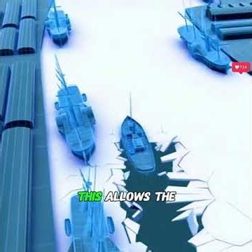 How do icebreakers break ice