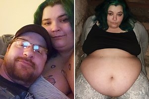 32st woman to marry 'feeder' who encourages her to eat 10,000 calories a day