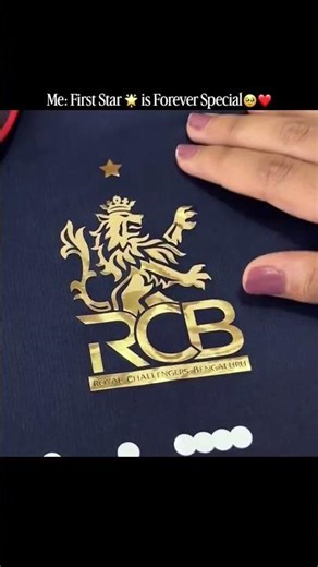 First ⭐ always spacial for me and rcb fans. #ipl2026 #viratkohli #rcb