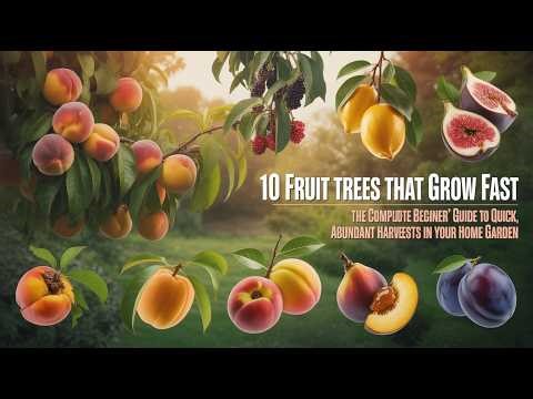 10 Fruit Trees That Grow Fast: The Complete Beginner's Guide to Quick, Abundant Harvests