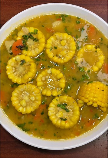 Joshua Greene (@flakeyysalt) - Delicious Corn Soup with Dumplings Recipe