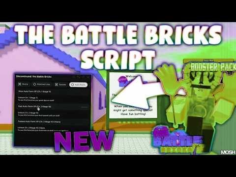 The Battle Bricks Script *NO KEY* - AUTOFARM, AUTO WIN, AUTO REPLAY, DUPE | 2026