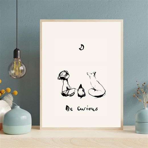 The Boy, Mole, Fox and Horse Print / Quote / Digital Download | Inspirational Wall Art | Charlie Mackesy Print - Etsy
