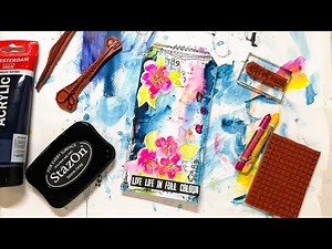How to make a Tag Journal - Mixed Media Tutorial