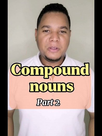 compound nouns #vocabularioingles #ingles #inglesgratis