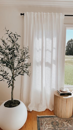 Type: LINK to shop these Amazon custom linen drapes. You can make them any width or height and they are half the price of pottery barn drapes and better quality! #amazonhome #amazonhomefinds #amazonlifestyle #amazonmusthaves | Brooke's Buys