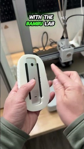 Fixing the Apple Magic Mouse with Bambi 3D printer