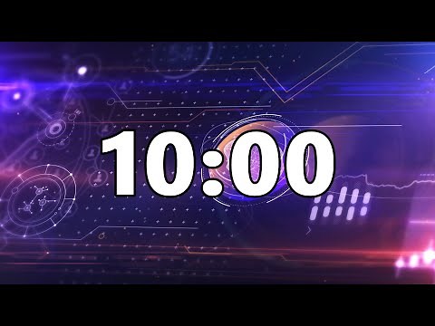 10 Minute Timer Technology with Music and Alarm