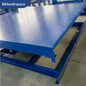 [Hot Item] Durable Mechanical Dock Leveler for Loading Dock Systems Heavy Duty Adjustable Ramp with Anti Slip Surface