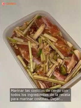 Costillas vietnamitas al limoncillo: jugosas, cítricas y llenas de sabor