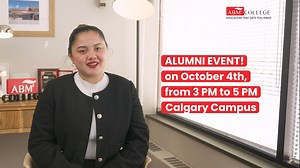🌟 Final Reminder to All ABM Alumni! 🌟 Just 2 days left to register for the Alumni Meet & Greet! 🎉 Join us this Friday, October 4, from 3:00 to 5:00 PM at the Calgary Campus (112 28th Street SE). This is your opportunity to reconnect with classmates and celebrate your shared journey. Enjoy an exciting program featuring speakers, entertainment, engaging activities, and complimentary snacks and refreshments. 🍽️ Don’t miss your chance to enter our raffle draw for great prizes! 🎁 Tickets are lim