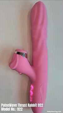 PulseWave Thrust Rabbit 922 - 9 Suction 🌊 + 12 Rotating Beads 🔥 + 9 Thrust & Vibe Modes ⚡