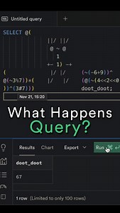 What happens when I run this query? | Supabase