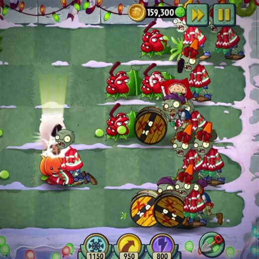 Bullet Lotus vs Barrel Zombie Squad💀 #pvz #plantvszombiefusion #pvz2 #shorts