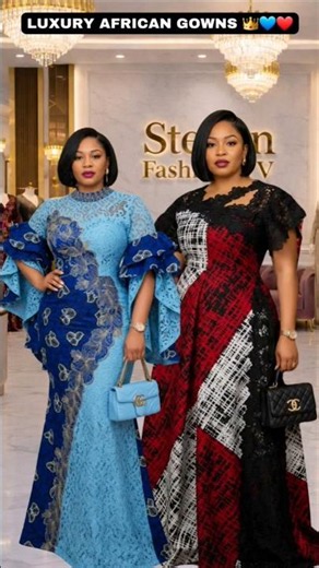 Latest Luxury African Gown Styles 2026 👑💙❤️ | Elegant Lace Dresses for Classy Women #shorts