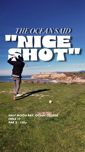 The views at Half Moon Bay Ocean Course can distract you, the wind humbles you. Tag friend who would lose golf balls here
