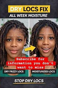 How To Keep Your Locs Moisturized All Week (No Dry Locs)