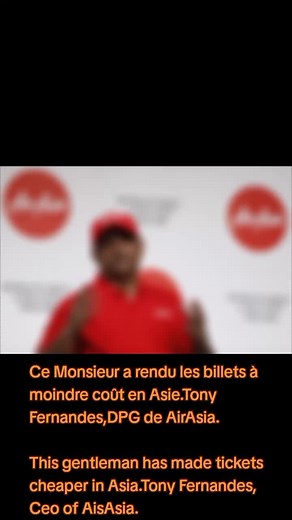 Tony Fernandes, Ceo of AisAsia.