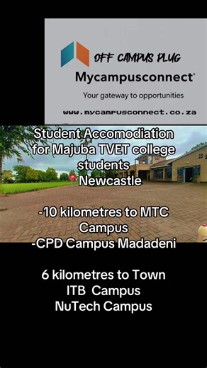 Student Accommodation Options Near Majuba TVET College