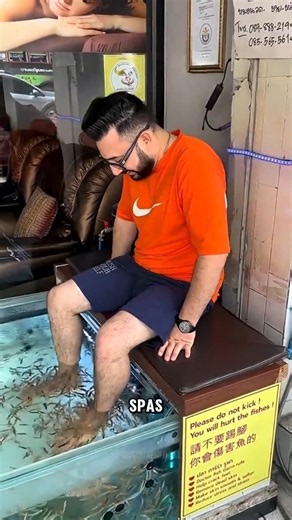 The Fish That Gives You a Pedicure‼️