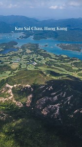 Welcome to Kau Sai Chau, the 6th largest island of Hong Kong and the largest island off the Sai Kung Peninsula and considered a Hong Kong UNESCOGlobal Geopark. Enjoy the Stunning view of Hong Kong's sole public golf course, fishing village, the sight of Sai Kung seas, rolling hills, and surrounding islands. KSC is a sight to behold. #explore #reelsfbシ #fyp | Arcee Xandrah Rain