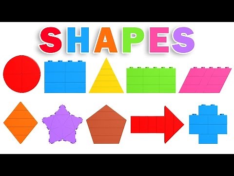 Learn Shapes and Colors Videos for Children | Little Brain Works