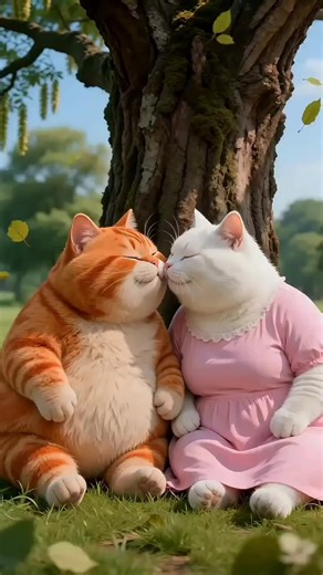 Orange Cat's Funny Cartoon Adventure
