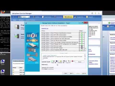 VNX Upgrade - Installing Software