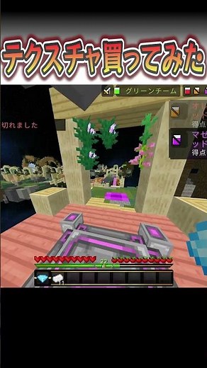 テクスチャ買ってみた #マイクラ #Minecraft #PVP