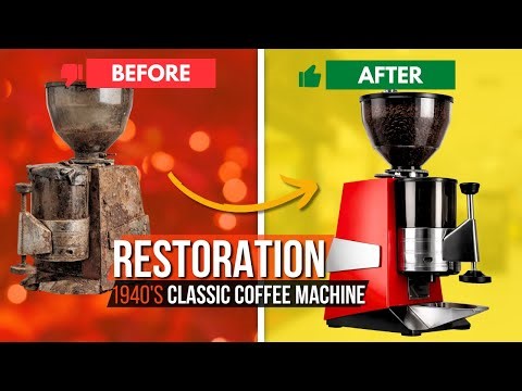 Restoring a 1940s Classic Coffee Machine | Vintage Revival