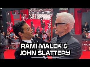 Rami Malek & John Slattery Light Up the "Nuremberg" World Premiere Red Carpet!