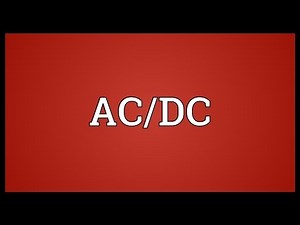 AC/DC Meaning