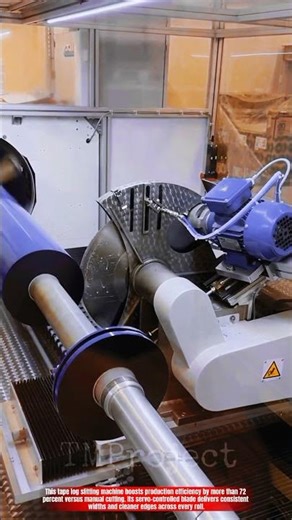 Innovative Tape Log Slitting Machine Technology: Best Precision Cutting Action