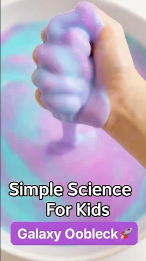 Simple Science - DIY Galaxy Oobleck