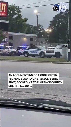 Argument leads to shooting at Florence Cook Out, sheriff says victim and suspect arrested