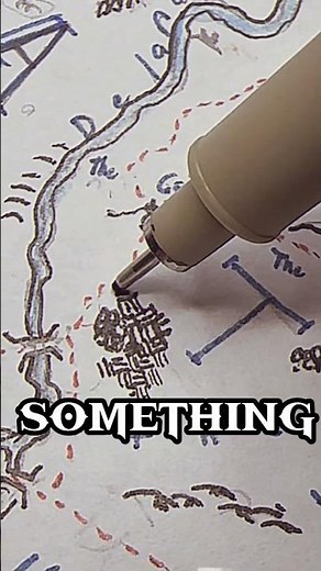 More Detail🧭 #drawingtutorial #fantasy #worldbuilding #dnd #map