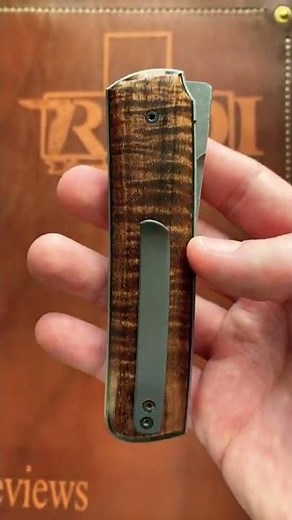 The most beautiful wood handled knife ever made! - The Sanjo by Guy Poggetti