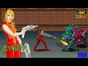 Alien Storm - Karla [Arcade / 1990] 4K 60FPS