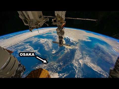 ISS Timelapse - Japan Sunglint (22 Nov 2025)