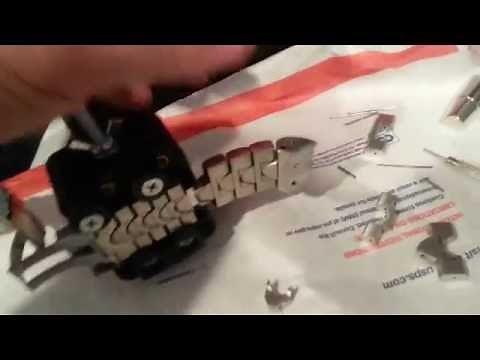 Invicta Venom watch band sizing link removal