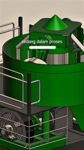 Mesin Mixer Bahan di #solidworks ... #solidworksdesign, #mesin #mixer #machine