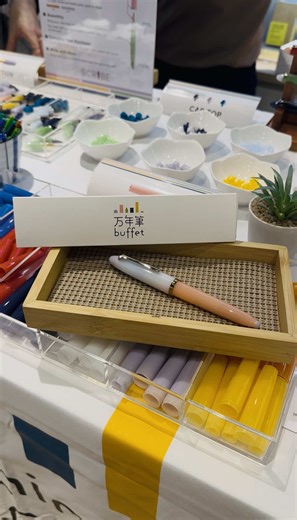 Come with me to customize my new Sailor fountain pen at @Scribe @SM Aura. They set up a beautiful fountain pen buffet with so many colors to choose from! I loved that I was able to try on different combinations plus I saw the process of assembling a fountain pen in real life! Thank you also to the amazing staff for being accomodating! #journaltok #fountainpen #journalph #SAILOR #sailorpen