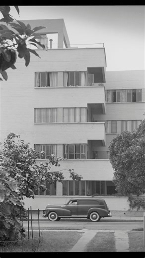 Mark H Mendez | Architectural Realtor on Instagram: "Richard Neutra, Architect Jardinette Apartments, 1928 5128 Marathon St. Los Angeles - National Register of Historic Places - California Register of Historical Resources - Los Angeles Historic-Cultural Landmark Hidden in plain sight near Melrose and Western, this 43-unit apartment building is architect Richard Neutra’s first U.S. project—widely regarded as one of the earliest Modernist buildings in America and a pioneering example of the Intern