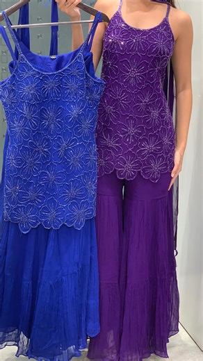 House of Dharaa (NAVRANG NX) on Instagram: "Our beautiful new sharara sets are here — featuring modern silhouettes, stylish new designs, and stunning colours that instantly stand out. Elegant, trendy, and made to turn heads 💖 Which one’s calling your name? 💫 For prices & to place order visit https://dharaa.site.cataloghub.in/ For daily updates, new arrivals & prices, join our Instagram Broadcast Channel: 🔗 https://www.instagram.com/channel/AbYR9nkCb4Ncb_FI/ 📌 If the price is not mentioned, p